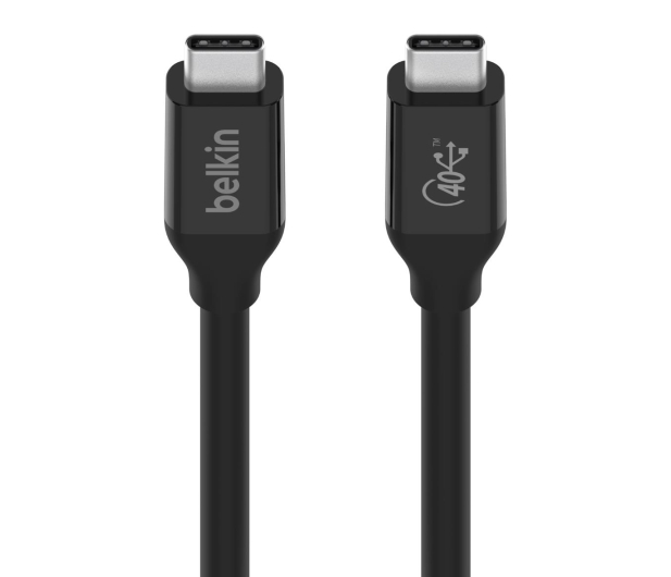 BELKIN Kabel USB-C 4.0 100W 0,8m INZ001bt0.8MBK - 1121666 - zdjęcie 3